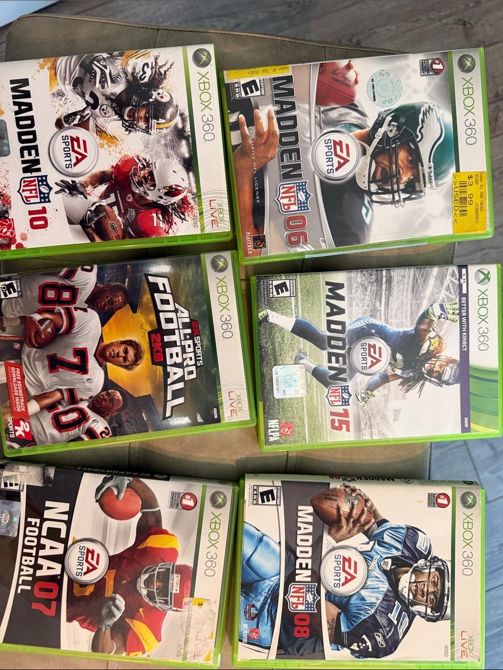 Football Bundle Xbox 360 Games